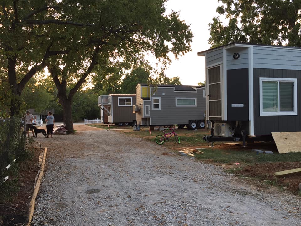 Groundbreaking Lake Dallas Tiny Home Village Opens - Tiny Home Industry